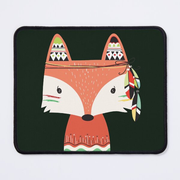 Item preview, Tribal Animals Red Fox One designed and sold by peacockcards.