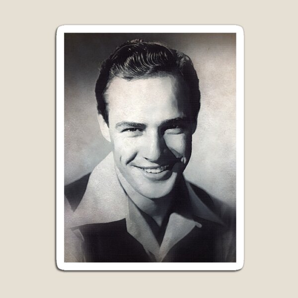 Vista previa del artículo con la obra «Marlon Brando - Art - D3», diseñado y vendido por DecoWords.