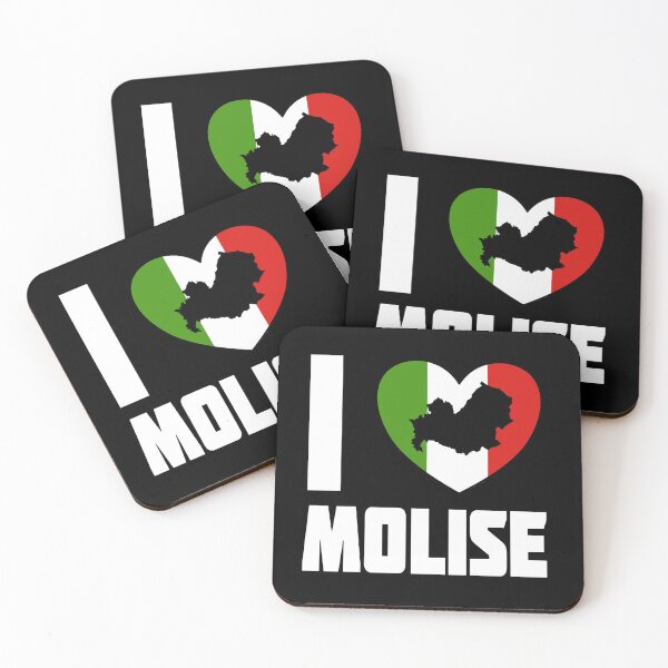 Item preview, I Love Molise - Italian Heart With Molise Silhouette designed and sold by molamode.