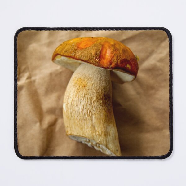 Item preview, Boletus mushroom on brown paper designed and sold by Mahirov Shop.