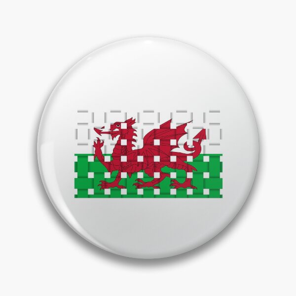 Item preview, Weave Effect Stylised Art Welsh Dragon Wales Flag Pattern designed and sold by Worldesigns by Artsiren.