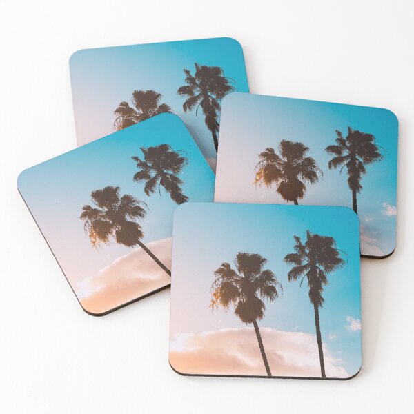 Item preview, Palm Trees and sunset - A beautiful view photography designed and sold by Marie Young.