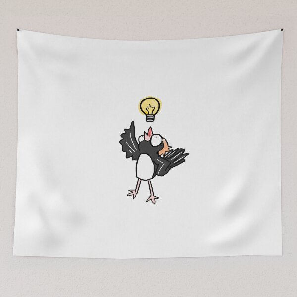 Item preview, Willy Wagtail with an idea! designed and sold by Bx-Bx.