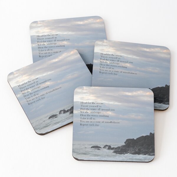 Item preview, Recipe for a Great Life - Ocean Mindfulness  designed and sold by SaltySurfgirl.