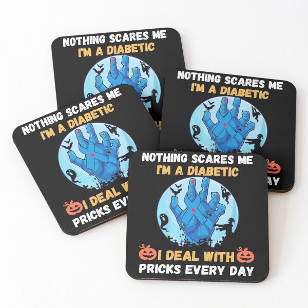 Item preview, Nothing Scares Me I'm A Diabetic I Deal With Pricks Every Day  designed and sold by VAN-DESIGN.