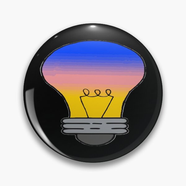 Item preview, Sunset in a light bulb designed and sold by oko-designs.