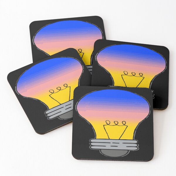 Item preview, Sunset in a light bulb designed and sold by oko-designs.