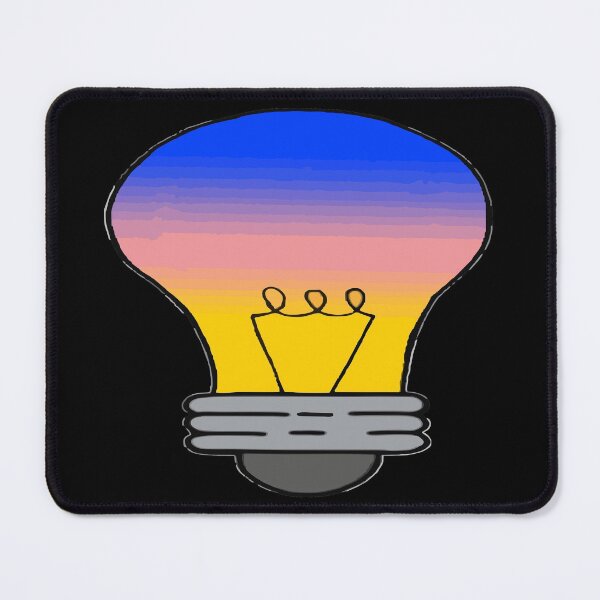 Item preview, Sunset in a light bulb designed and sold by oko-designs.