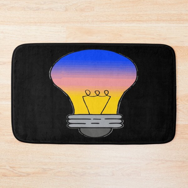 Item preview, Sunset in a light bulb designed and sold by oko-designs.