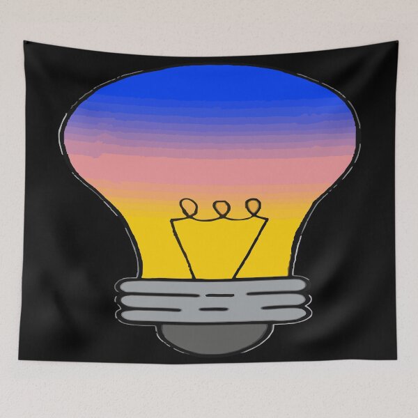 Item preview, Sunset in a light bulb designed and sold by oko-designs.