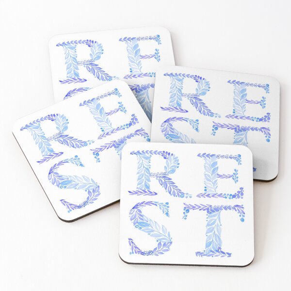 Item preview, Rest in blue designed and sold by Rachel Dash-Williams Creative.