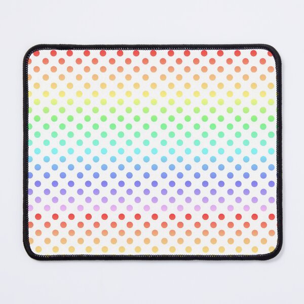 Item preview, Polka Dots - Rainbow Gradient on White designed and sold by TheFrostedDonut.