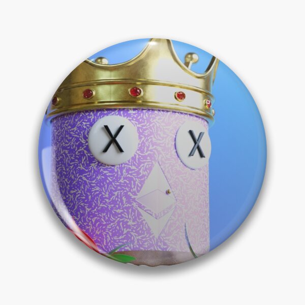 Item preview, The King w/QR Code designed and sold by ETH-r-Brews.