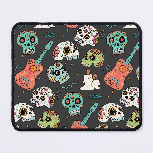Item preview, Celebrate Hallowen with Mexican Skulls And Music Guitars And Candles.... designed and sold by JrocketDesigns.