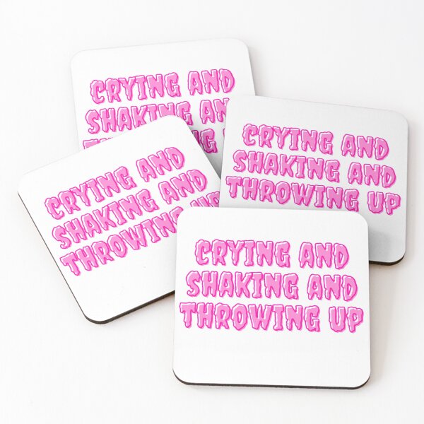 Item preview, crying and shaking and throwing up designed and sold by daphhne.
