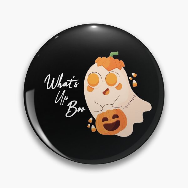 Item preview, what's up boo - Funny Halloween Cute Ghost Face designed and sold by SdForce.