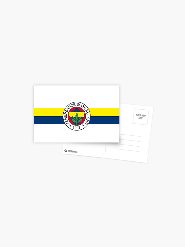 Fenerbahce Flag Postcard for Sale by deniz29