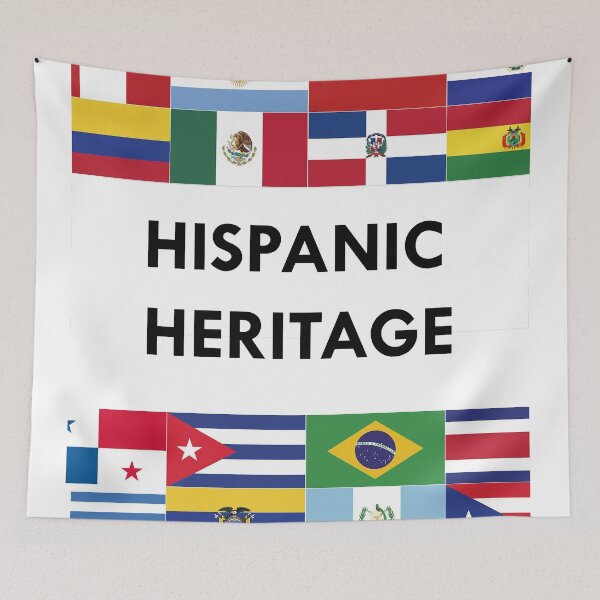 Item preview, Hispanic heritage  designed and sold by Paint84.