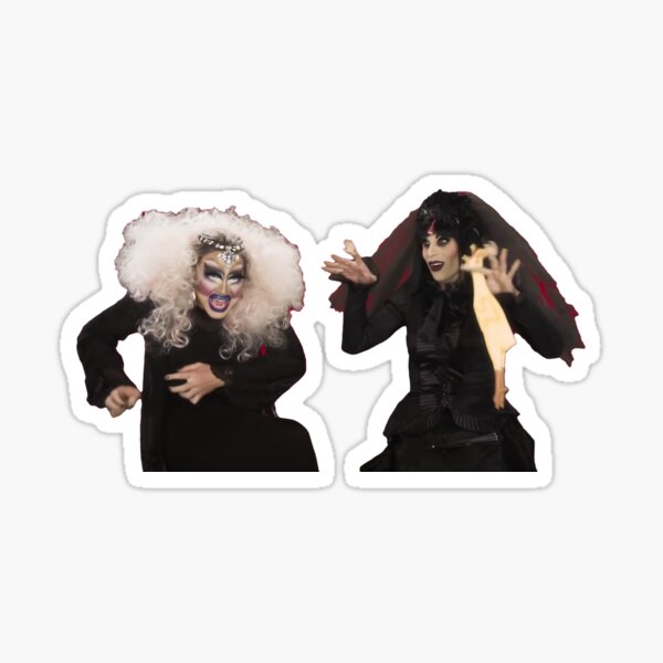 UNHhhh Ep 29: "Halloweenie": Trixie and Katya Sticker