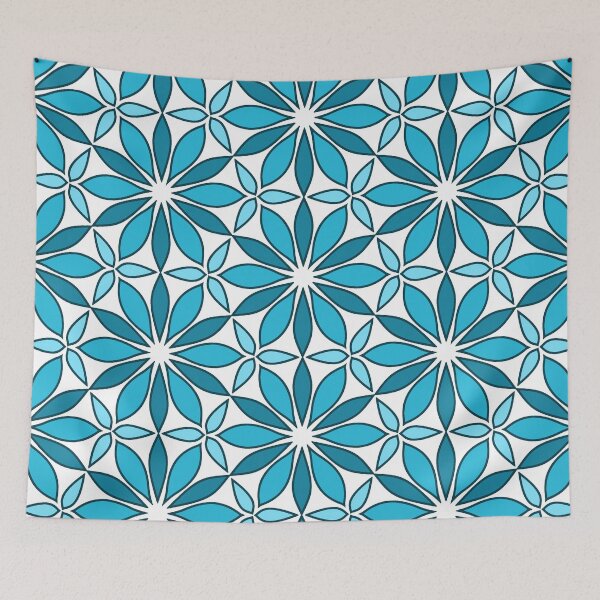 Item preview, Copy of Floral Symmetry Blues designed and sold by Jimmi56.