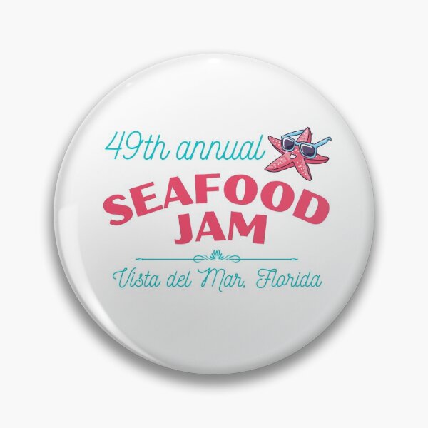 Item preview,  Vista Del Mar 49th Annual Seafood Jam Barb and Star designed and sold by MalibuSun.