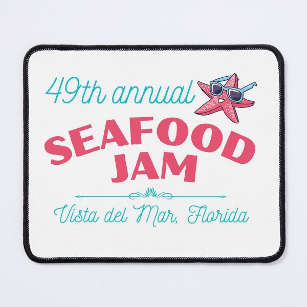 Item preview,  Vista Del Mar 49th Annual Seafood Jam Barb and Star designed and sold by MalibuSun.