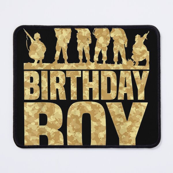 Item preview, Birthday Boy Army Party Military Partyupplies Camo designed and sold by MiloszshiZse.