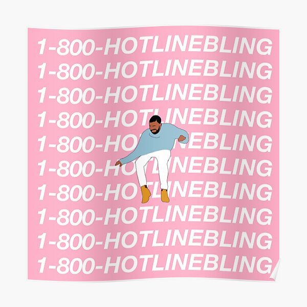 1-800-HOTLINEBLING Poster