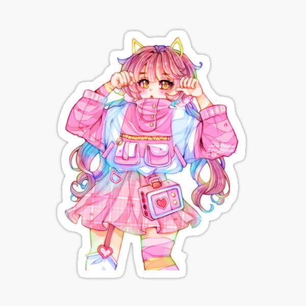 Jacket Girl Sticker