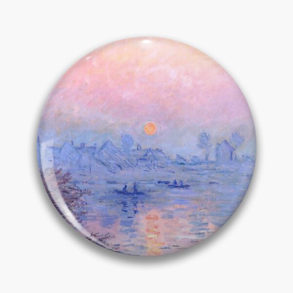 Item preview, Claude Monet "Sunset on the Seine at Lavacourt, Winter Effect" designed and sold by Alexandra Dahl.