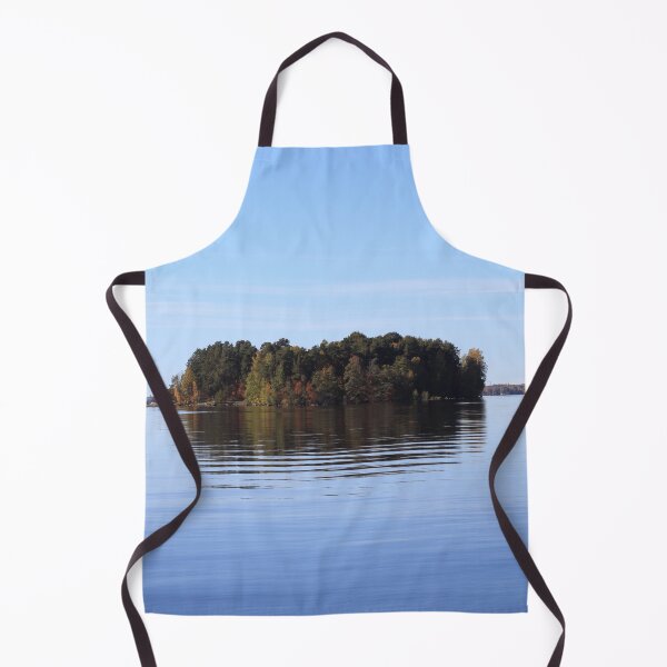 Item preview, The small island in the middle of blue lake designed and sold by IraNiva.