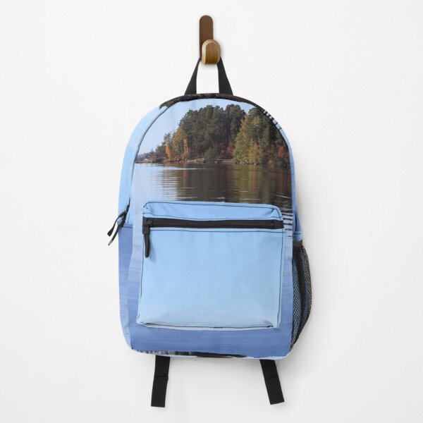 Item preview, The  small island in the middle of blue lake designed and sold by IraNiva.