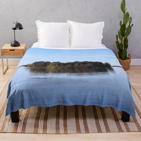 Item preview, The  small island in the middle of blue lake designed and sold by IraNiva.