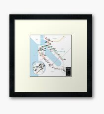 #tagsandthecity / San Francisco Framed Print