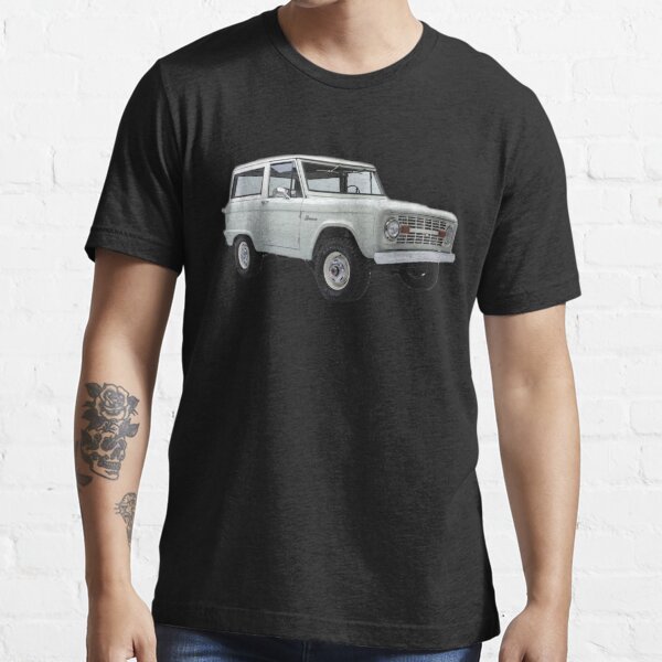 GarageProject101 Classic Ford Bronco Front T-Shirt L / White