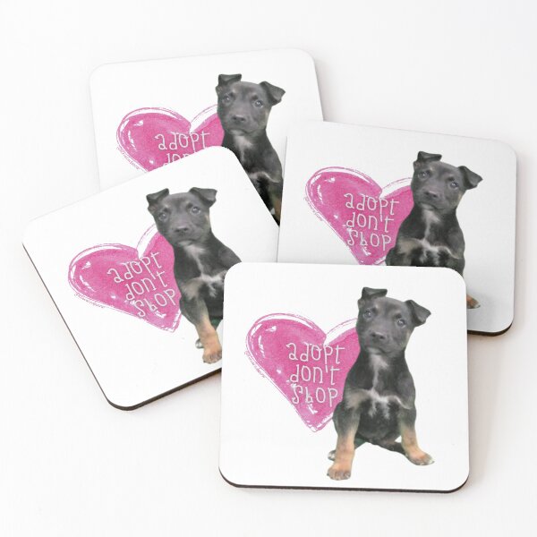 Item preview, Adopt Don't Shop Puppy Heart designed and sold by elevated-aura.