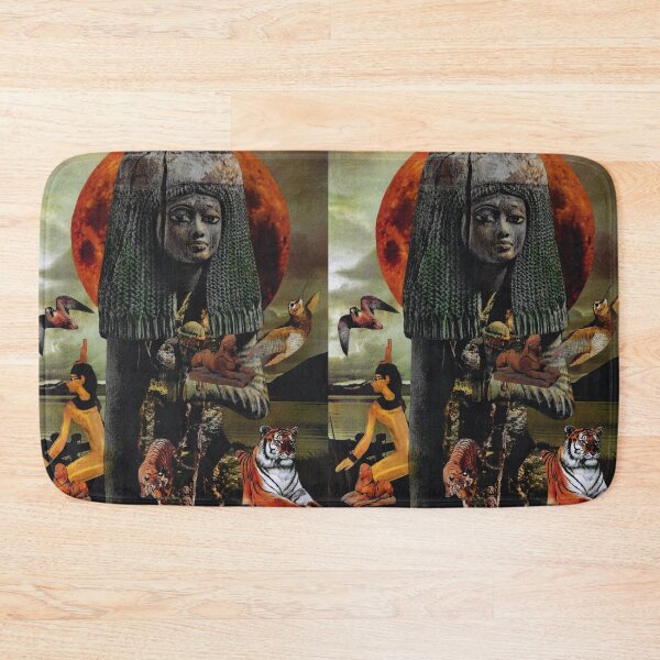 Item preview, Queen of Ancient Egypt Cleopatra Nefertiti Sphinx Pyramid Moses designed and sold by Seruni Artworks.