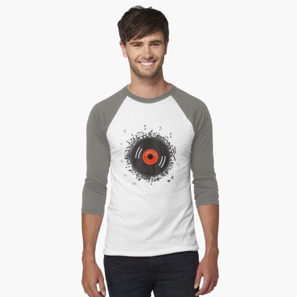 Item preview, Baseball ¾ Sleeve T-Shirt designed and sold by catass.