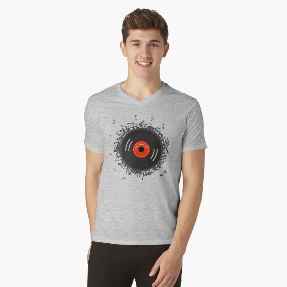 Item preview, V-Neck T-Shirt designed and sold by catass.
