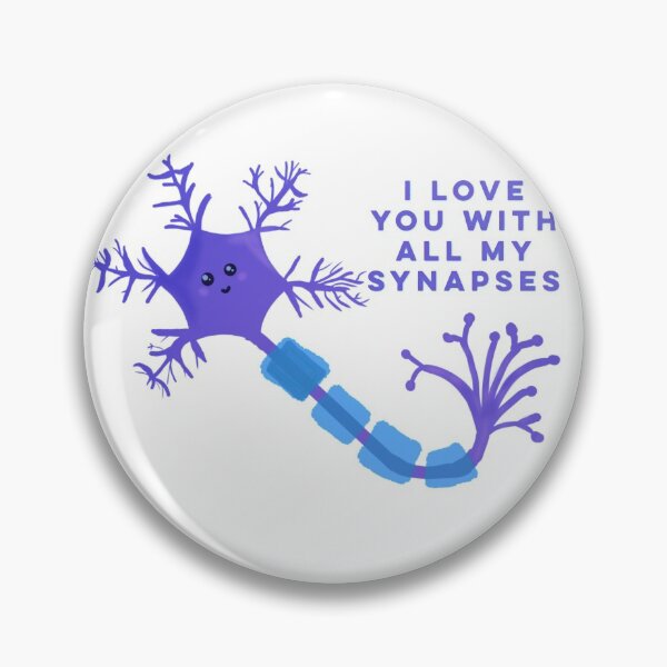 Item preview, I love you with all my synapses  designed and sold by Tamm-art.