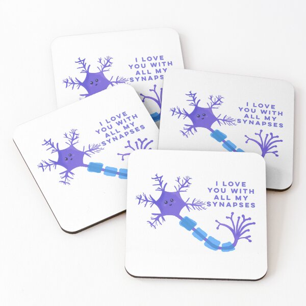 Item preview, I love you with all my synapses  designed and sold by Tamm-art.
