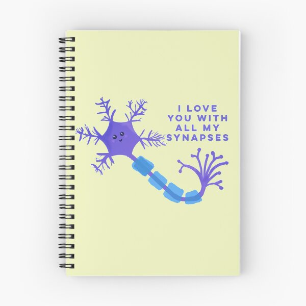 Item preview, I love you with all my synapses  designed and sold by Tamm-art.