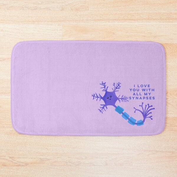 Item preview, I love you with all my synapses  designed and sold by Tamm-art.
