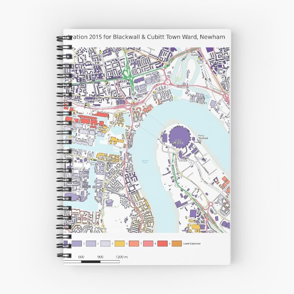 Item preview, Multiple Deprivation Blackwall & Cubitt Town ward, Newham designed and sold by ianturton.