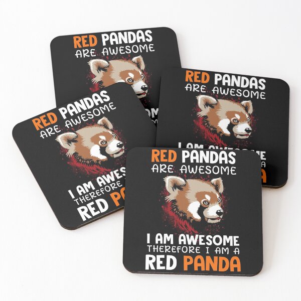 Item preview, Red Pandas Are Awesome I Am Awesome Therefore I Am A Red Panda designed and sold by sprintmoon.