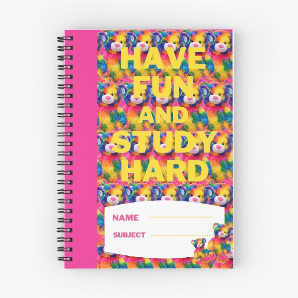 Item preview, Rainbow Bear Notebook designed and sold by KAIRAAY.