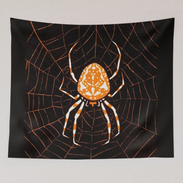 Item preview, Spider in a web designed and sold by ElsuInspiration.