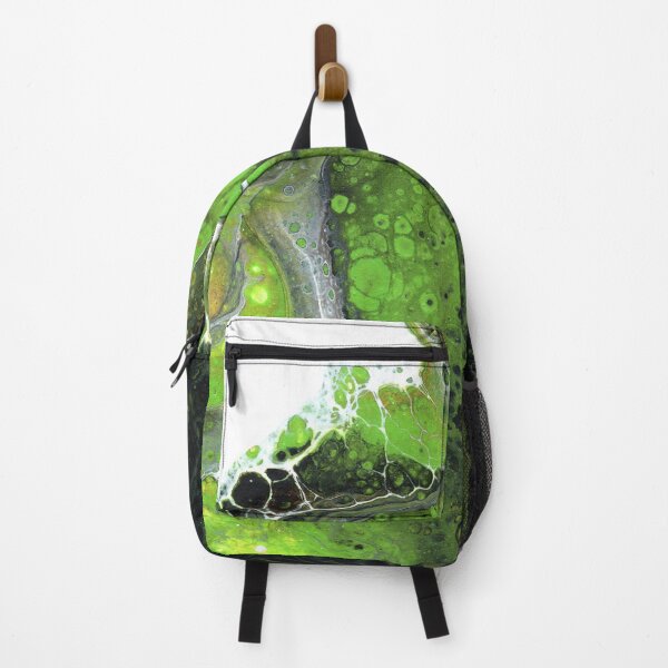 Item preview, Fluid Art in Lime Green, White, Black and Gold designed and sold by Cleave.