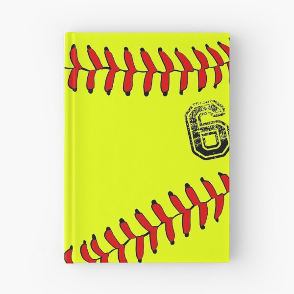 Artikelvorschau, Softballball Nummer 6, sechs entworfen und verkauft von TheCultStuff.
