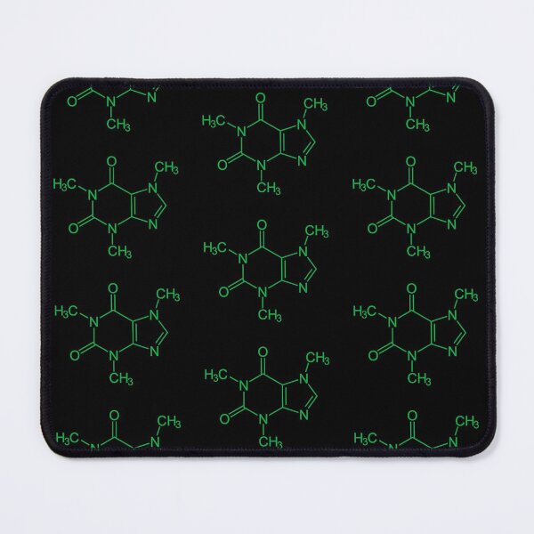 Item preview,  Green Caffeine Molecule designed and sold by Emllea.